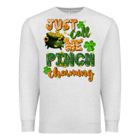 Oatmeal Heather Just call me pinch charming St. Patricks Day Premium Sweatshirt - FaDigitalArtStudio