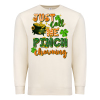 Sandshell Just call me pinch charming St. Patricks Day Premium Sweatshirt - FaDigitalArtStudio