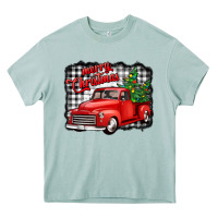 Arona merry christmas red truck christmas trees Heavy Core Tee - Jasminsmagicworld