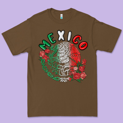 Mexico Premium Tee Designed By Maliassmallbusiness