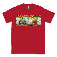 Red football dad Classic Tee - BundleAndBundleShop