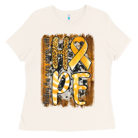 Bone finding the cure starts with hope childhood cancer awareness  with bac Ladies Tee - Jasminsmagicworld