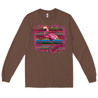 Chestnut Flamingo Christmas Long Sleeve Tee - Bettercallsaul