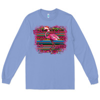 Colony Blue Flamingo Christmas Long Sleeve Tee - Bettercallsaul