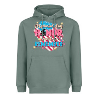 Sage Memorial Day honor and remember Heavyweight Hoodie - FaDigitalArtStudio