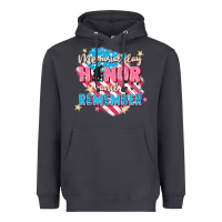 Smoke Memorial Day honor and remember Heavyweight Hoodie - FaDigitalArtStudio