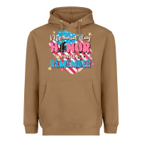 Toasted Coconut Memorial Day honor and remember Heavyweight Hoodie - FaDigitalArtStudio