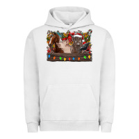 Pigment Lunar Rock festive farmyard gathering Urban Hoodie - CowhideDigitalArt