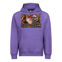 Tulip festive farmyard gathering Urban Hoodie - CowhideDigitalArt