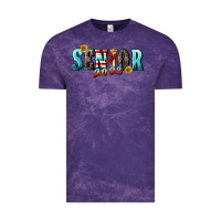 Cloud Purple senior 2023 Vintage Tee - BundleAndBundleShop