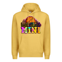 Antique Gold basketball mini Premium Hoodie - OliviaCreatesArt