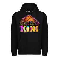 Black basketball mini Premium Hoodie - OliviaCreatesArt