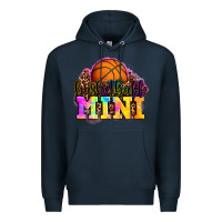 Navy basketball mini Premium Hoodie - OliviaCreatesArt