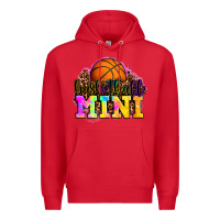 Red basketball mini Premium Hoodie - OliviaCreatesArt