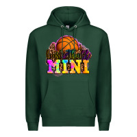 Sports Green basketball mini Premium Hoodie - OliviaCreatesArt