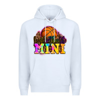 White basketball mini Premium Hoodie - OliviaCreatesArt