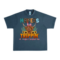 Midnight Navy heifers be trippin' Urban Heavy Tee - LillyAllenDesigns