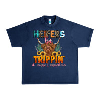 Navy heifers be trippin' Urban Heavy Tee - LillyAllenDesigns