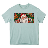 Arona christmas with santa Heavy Core Tee - AdoDesignShop