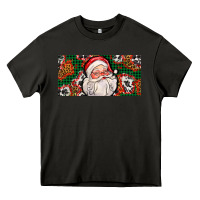 Asphalt christmas with santa Heavy Core Tee - AdoDesignShop
