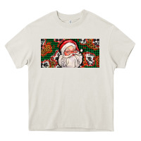 Christmas With Santa Heavy Core Tee | Teevron