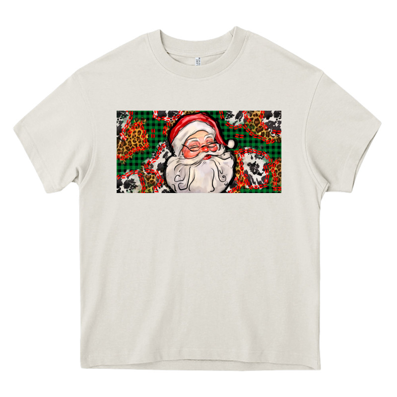 Christmas With Santa Heavy Core Tee by AdoDesignShop | Teevron
