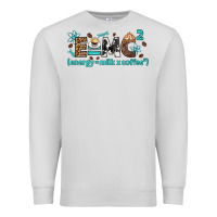 Dove Grey e=mc2 energy milk coffee bbs Premium Sweatshirt - BundleAndBundleShop
