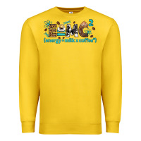 Lemon e=mc2 energy milk coffee bbs Premium Sweatshirt - BundleAndBundleShop