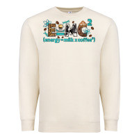 Sandshell e=mc2 energy milk coffee bbs Premium Sweatshirt - BundleAndBundleShop