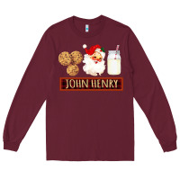 Burgundy john henry Long Sleeve Tee - Bettercallsaul
