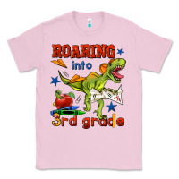 Bubblegum Pink roaring into 3rd grade Classic Tee - BundleAndBundleShop