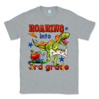 Heather Grey roaring into 3rd grade Classic Tee - BundleAndBundleShop
