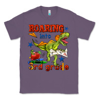 Lavender roaring into 3rd grade Classic Tee - BundleAndBundleShop