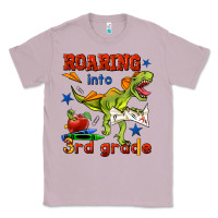 Lilac roaring into 3rd grade Classic Tee - BundleAndBundleShop