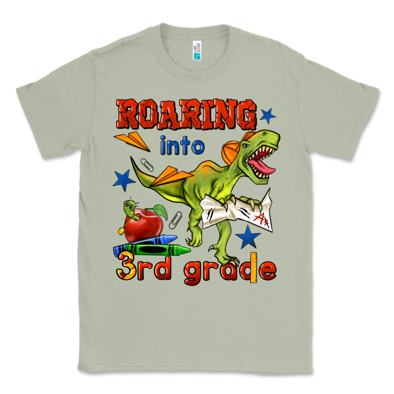 Roaring Into 3rd Grade Classic Tee by BundleAndBundleShop | Teevron