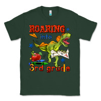 Sports Green roaring into 3rd grade Classic Tee - BundleAndBundleShop