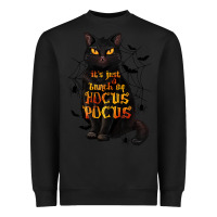 Black It's Just a Bunch of Hocus Pocus Heavyweight Sweatshirt - texasbilliewilder