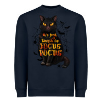 Navy It's Just a Bunch of Hocus Pocus Heavyweight Sweatshirt - texasbilliewilder