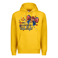 Lemon cute american girl Premium Hoodie - JahusDesignShop