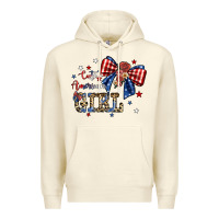 Sandshell cute american girl Premium Hoodie - JahusDesignShop