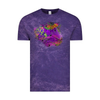 Cloud Purple halloween spider web for patches Vintage Tee - BundleAndBundleShop