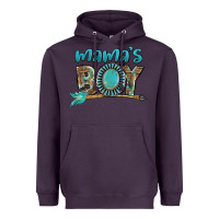 Plum Mama's boy Mother's Day Heavyweight Hoodie - FaDigitalArtStudio