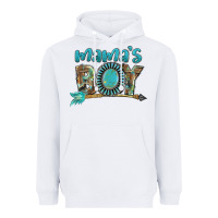 White Mama's boy Mother's Day Heavyweight Hoodie - FaDigitalArtStudio