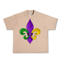 Burro mardi gras fleur de lis Urban Heavy Tee - LillyAllenDesigns