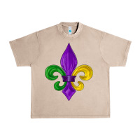 French Oak mardi gras fleur de lis Urban Heavy Tee - LillyAllenDesigns