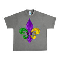 Tornado mardi gras fleur de lis Urban Heavy Tee - LillyAllenDesigns