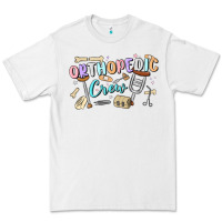 White orthopedic crew Premium Tee - MaliasSmallBusiness