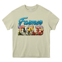 Mossy Western Farmer Dad Heavy Core Tee - LillyAllenDesigns