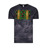 Cloud Black Christmas brush stoke Vintage Tee - JahusDesignShop