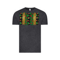 Vintage Black Christmas brush stoke Vintage Tee - JahusDesignShop